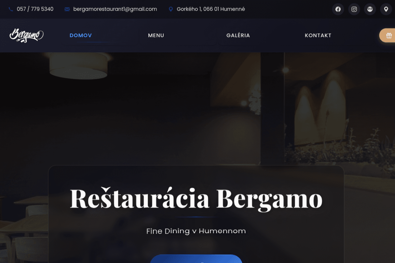 Reštaurácia Bergamo